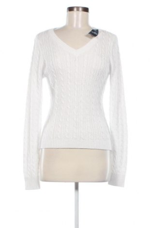 Дамски пуловер Hollister, Размер M, Цвят Бял, Цена 34,80 лв.