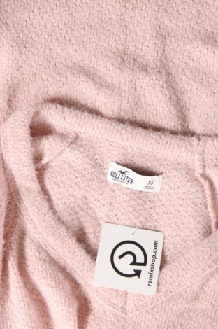 Дамски пуловер Hollister, Размер XS, Цвят Розов, Цена 26,10 лв.