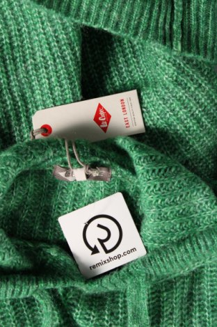 Γυναικείο πουλόβερ Lee Cooper, Μέγεθος XS, Χρώμα Πράσινο, Τιμή 28,04 €
