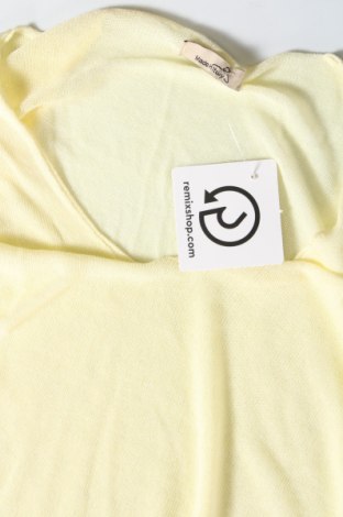 Damski sweter Made In Italy, Rozmiar L, Kolor Żółty, Cena 20,67 zł
