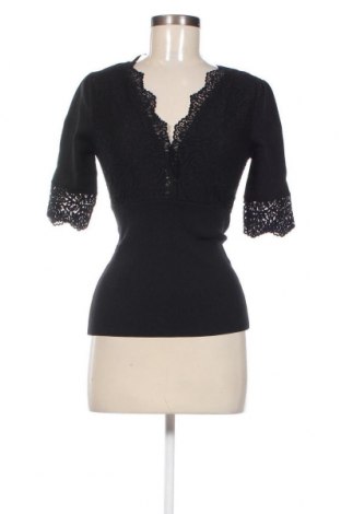 Дамски пуловер Morgan, Размер XS, Цвят Черен, Цена 28,71 лв.