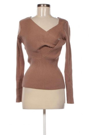 Γυναικείο πουλόβερ NA-KD, Μέγεθος L, Χρώμα  Μπέζ, Τιμή 27,59 €