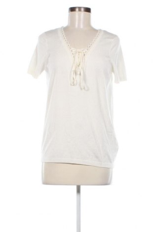Γυναικείο πουλόβερ Naf Naf, Μέγεθος L, Χρώμα Λευκό, Τιμή 4,93 €
