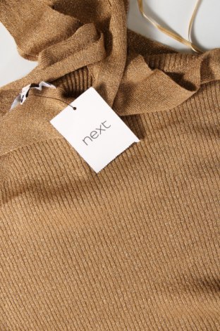 Дамски пуловер Next, Размер M, Цвят Златист, Цена 30,00 лв.