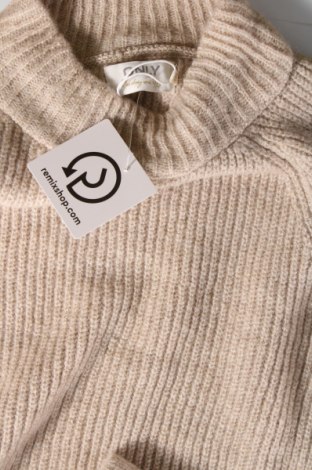 Дамски пуловер ONLY, Размер XS, Цвят Бежов, Цена 18,36 лв.