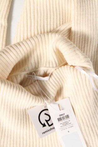 Дамски пуловер ONLY, Размер S, Цвят Бежов, Цена 22,68 лв.