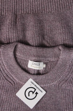 Дамски пуловер ONLY, Размер L, Цвят Лилав, Цена 5,60 лв.