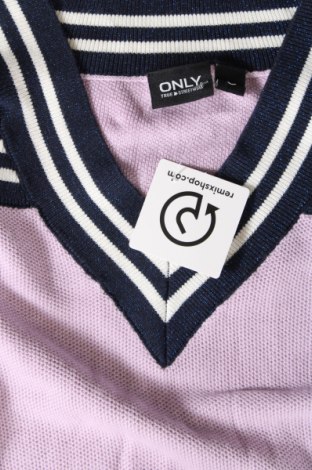 Дамски пуловер ONLY, Размер M, Цвят Лилав, Цена 15,03 лв.