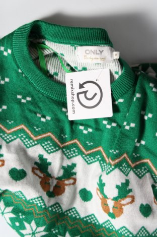 Дамски пуловер ONLY, Размер M, Цвят Многоцветен, Цена 19,99 лв.