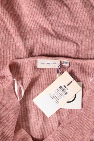 Дамски пуловер ONLY Carmakoma, Размер XL, Цвят Розов, Цена 18,90 лв.