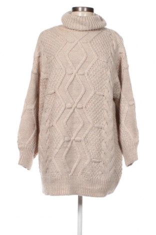 Γυναικείο πουλόβερ Object, Μέγεθος M, Χρώμα  Μπέζ, Τιμή 10,32 €