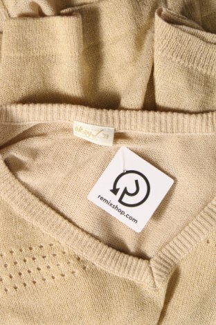 Γυναικείο πουλόβερ Okay, Μέγεθος M, Χρώμα Χρυσαφί, Τιμή 2,67 €