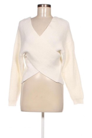 Γυναικείο πουλόβερ Pieces, Μέγεθος L, Χρώμα Λευκό, Τιμή 12,53 €