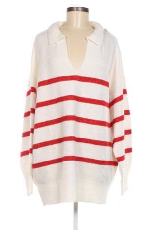 Γυναικείο πουλόβερ Pieces, Μέγεθος L, Χρώμα Λευκό, Τιμή 11,14 €