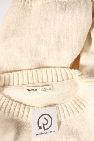 Дамски пуловер Pull&Bear, Размер S, Цвят Бежов, Цена 24,38 лв.
