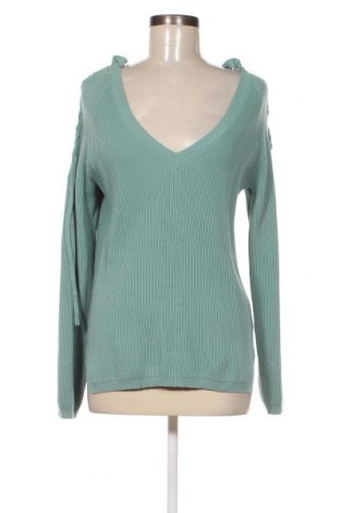 Дамски пуловер Rainbow, Размер M, Цвят Зелен, Цена 10,15 лв.