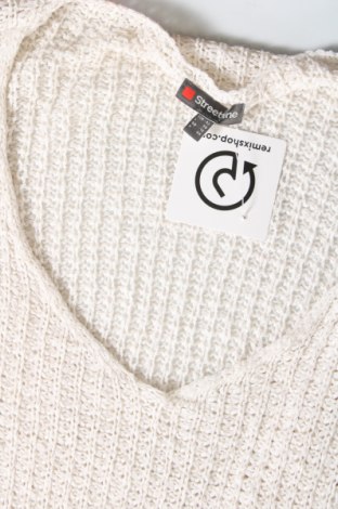 Дамски пуловер Street One, Размер L, Цвят Бял, Цена 13,92 лв.