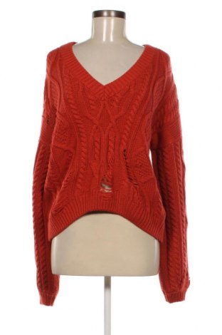 Дамски пуловер Tally Weijl, Размер M, Цвят Оранжев, Цена 10,15 лв.