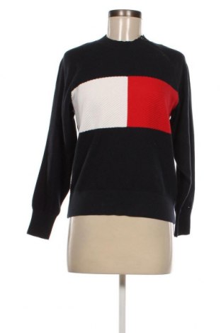 Дамски пуловер Tommy Hilfiger, Размер XXS, Цвят Син, Цена 150,15 лв.
