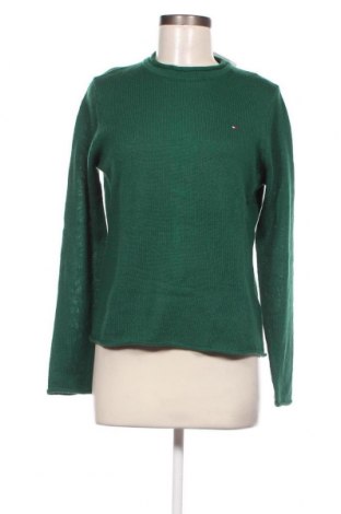 Дамски пуловер Tommy Hilfiger, Размер M, Цвят Зелен, Цена 127,05 лв.