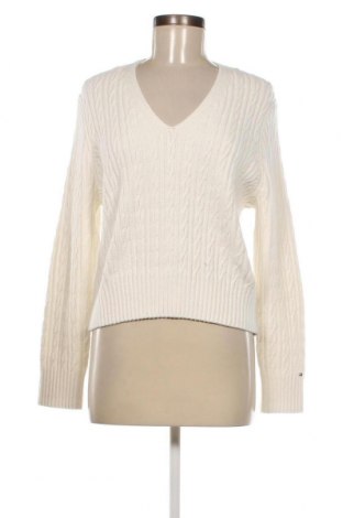 Дамски пуловер Tommy Hilfiger, Размер S, Цвят Бял, Цена 94,71 лв.