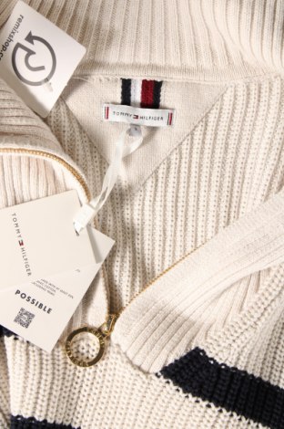 Γυναικείο πουλόβερ Tommy Hilfiger, Μέγεθος S, Χρώμα Εκρού, Τιμή 57,16 €