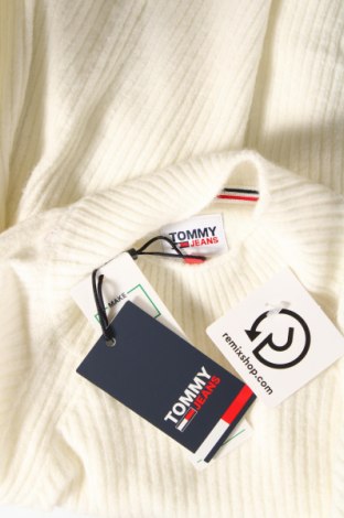 Γυναικείο πουλόβερ Tommy Jeans, Μέγεθος S, Χρώμα Λευκό, Τιμή 57,16 €