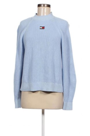 Γυναικείο πουλόβερ Tommy Jeans, Μέγεθος S, Χρώμα Μπλέ, Τιμή 109,48 €