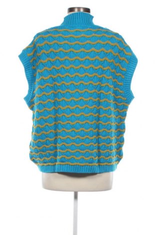 Γυναικείο πουλόβερ United Colors Of Benetton, Μέγεθος M, Χρώμα Μπλέ, Τιμή 17,94 €