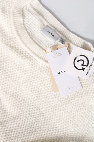 Γυναικείο πουλόβερ VILA, Μέγεθος M, Χρώμα Λευκό, Τιμή 13,64 €