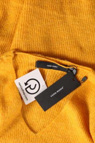 Дамски пуловер Vero Moda, Размер M, Цвят Жълт, Цена 24,30 лв.