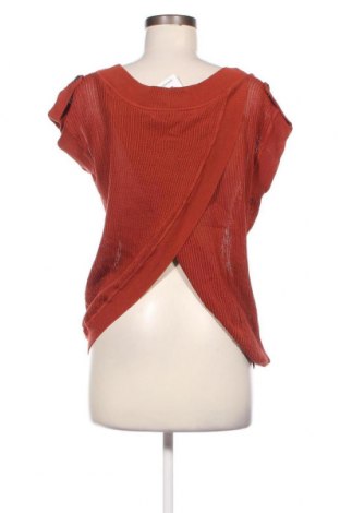 Дамски пуловер Woolrich, Размер M, Цвят Червен, Цена 56,16 лв.