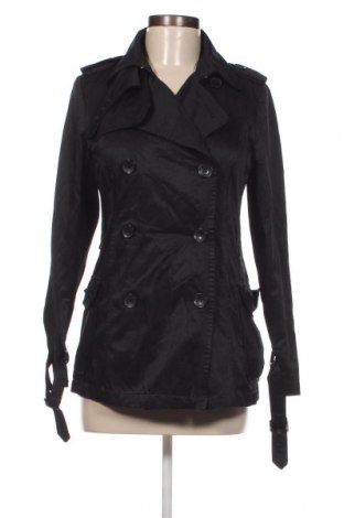 Damen Trenchcoat, Größe M, Farbe Schwarz, Preis 4,18 €