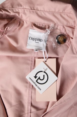 Damen Trench Coat Copperose, Größe M, Farbe Rosa, Preis € 40,59