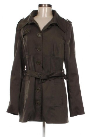 Damen Trenchcoat Dept, Größe L, Farbe Grün, Preis 12,36 €
