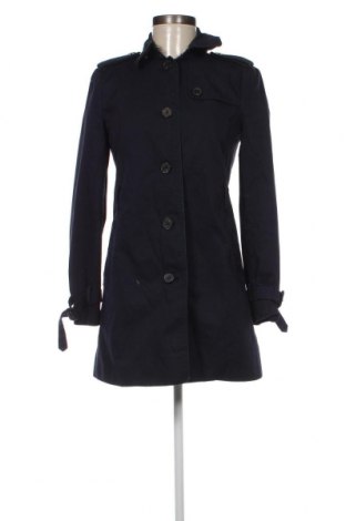 Damen Trenchcoat Tommy Hilfiger, Größe XS, Farbe Blau, Preis 91,58 €