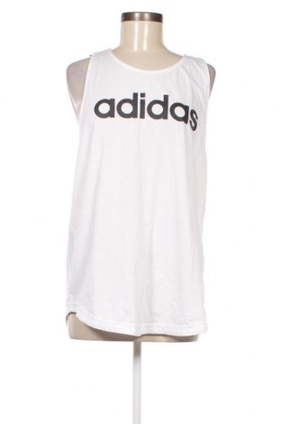 Γυναίκειο αθλητικό τοπ Adidas, Μέγεθος XL, Χρώμα Λευκό, Τιμή 14,84 €