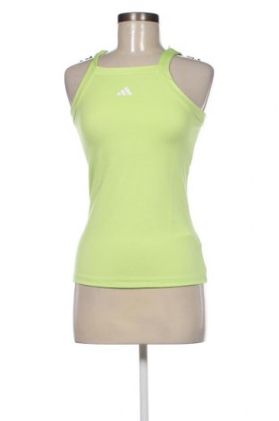 Damen Sporttop Adidas, Größe S, Farbe Grün, Preis 35,25 €