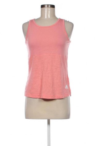 Γυναίκειο αθλητικό τοπ Adidas, Μέγεθος S, Χρώμα Ρόζ , Τιμή 14,85 €