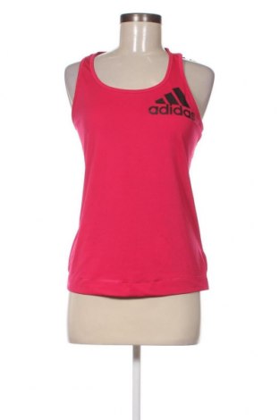 Γυναίκειο αθλητικό τοπ Adidas, Μέγεθος M, Χρώμα Ρόζ , Τιμή 14,85 €