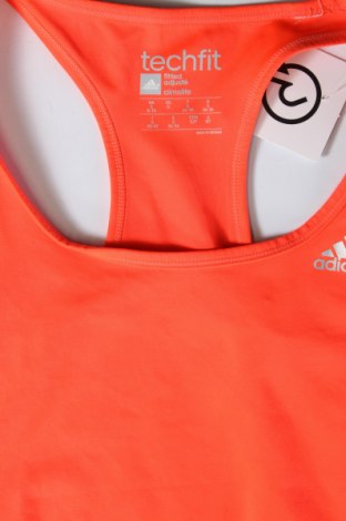 Damen Sporttop Adidas, Größe S, Farbe Orange, Preis € 16,70