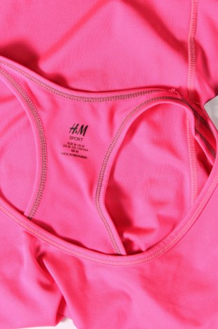 Дамски спортен топ H&M, Размер M, Цвят Розов, Цена 7,80 лв.