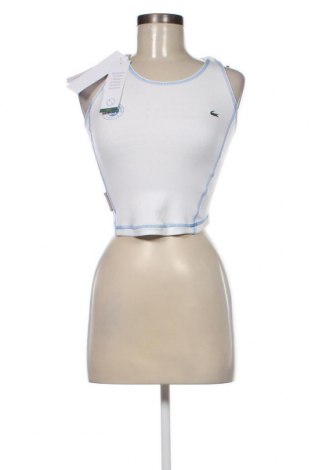 Damen Sporttop Lacoste, Größe XXS, Farbe Weiß, Preis 33,82 €