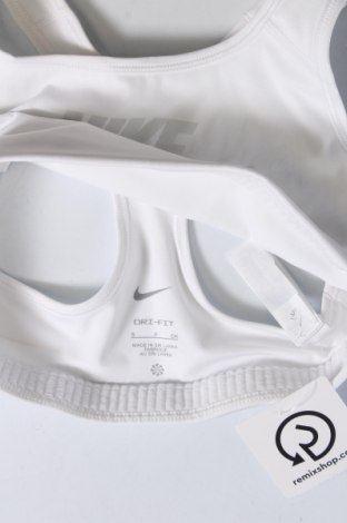 Γυναίκειο αθλητικό τοπ Nike, Μέγεθος S, Χρώμα Λευκό, Τιμή 37,11 €