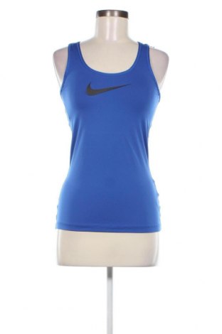 Дамски спортен топ Nike, Размер S, Цвят Син, Цена 24,00 лв.