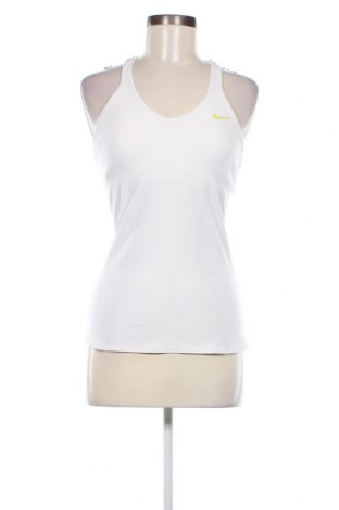 Дамски спортен топ Nike, Размер M, Цвят Бял, Цена 24,00 лв.