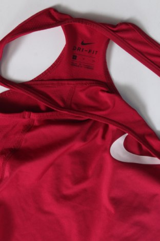 Дамски спортен топ Nike, Размер S, Цвят Червен, Цена 24,00 лв.