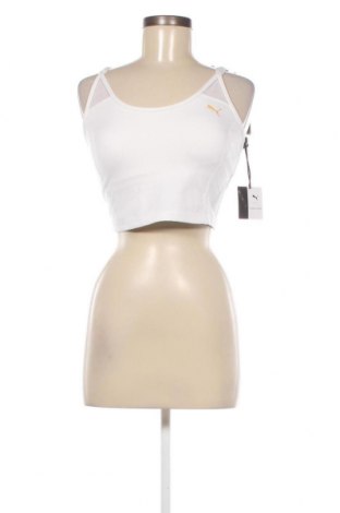 Damen Sporttop PUMA, Größe S, Farbe Weiß, Preis 32,66 €