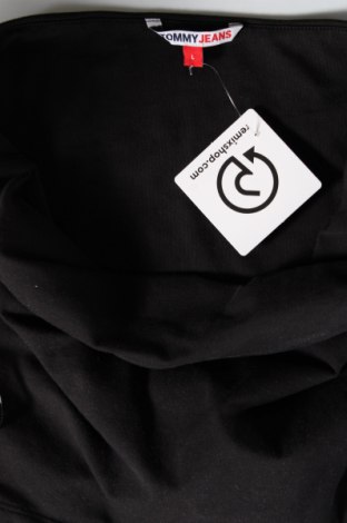 Γυναίκειο αθλητικό τοπ Tommy Jeans, Μέγεθος L, Χρώμα Μαύρο, Τιμή 19,02 €