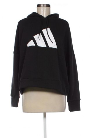 Γυναικείο φούτερ Adidas, Μέγεθος XL, Χρώμα Μαύρο, Τιμή 38,91 €